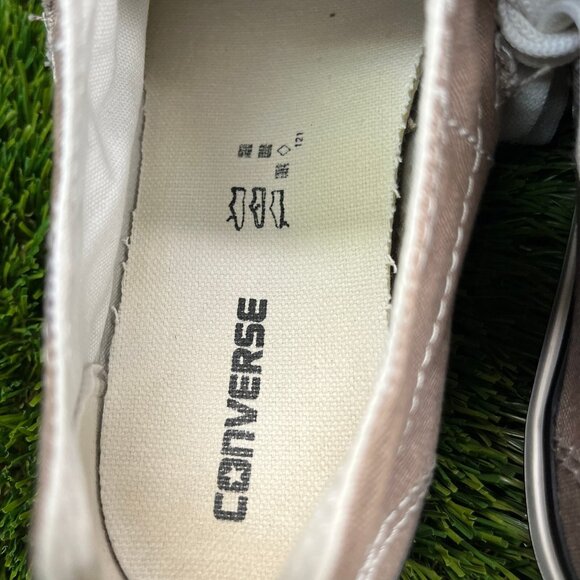 Convers Chuck Taylor One Star Boys Size 5.5Y Brown White Walking Shoes Sneakers - Picture 9 of 10